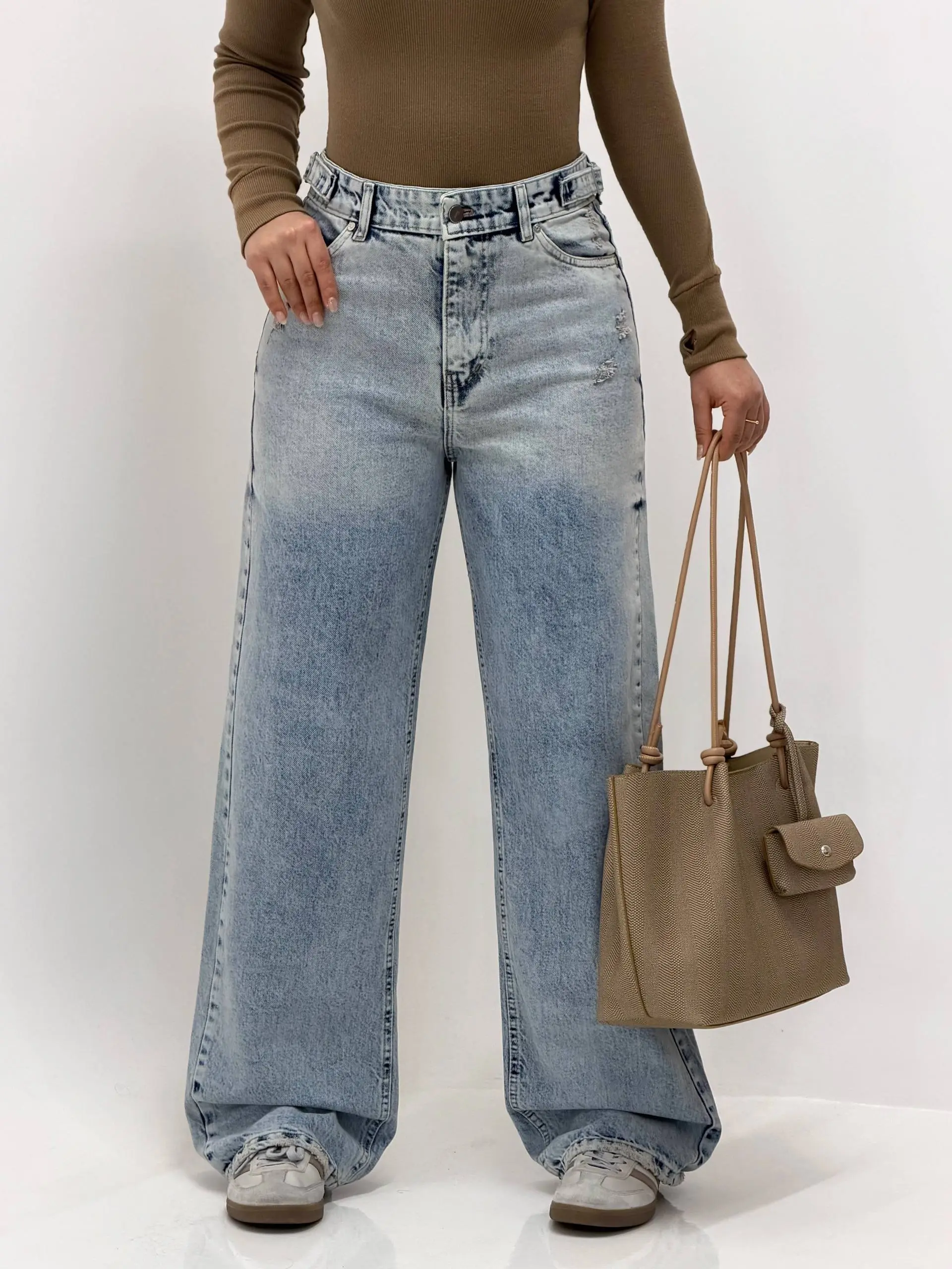 3915-شلوار نیم بگ 1116